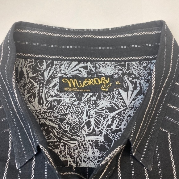 MICROS XL Casual Button Down Vintage - Picture 3 of 6